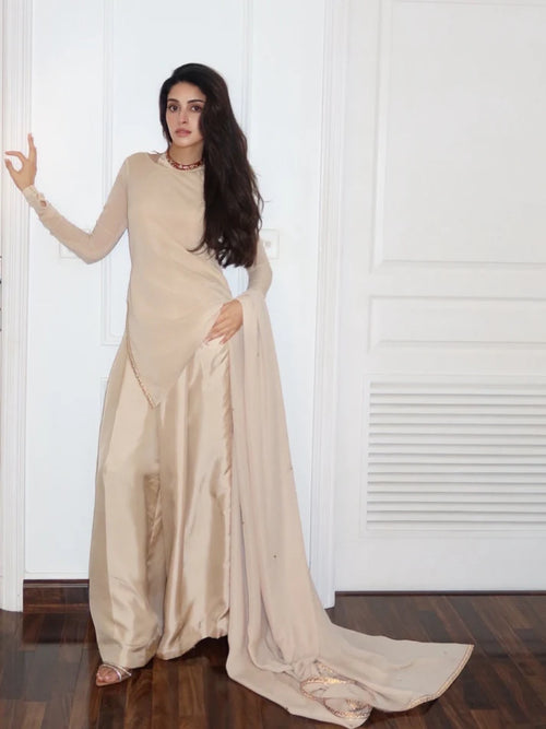 Champagne Draped CO-ORD Set