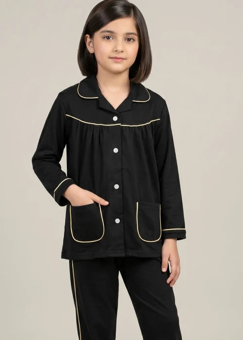 Black Pajama Set
