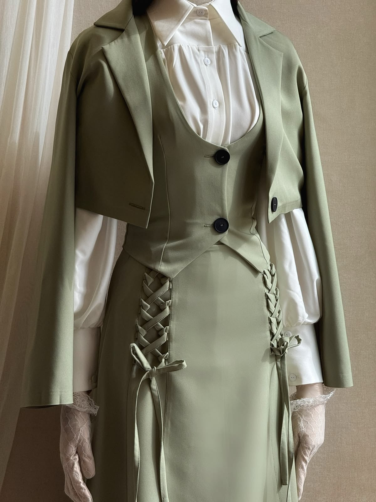 Vintage Skirt Set