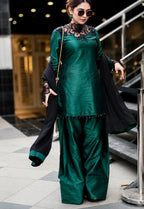 Emerald Green Farsi Shalwar