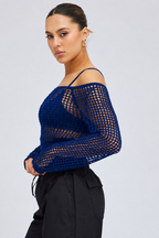 Weave Knit Crop Top