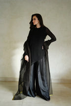 Black Draped CO-ORD Set