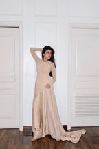 Champagne Draped CO-ORD Set