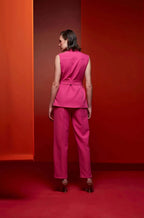 HOT PINK BELTED CO-ORD SET