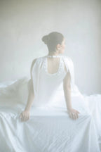Ivory Embellished Long Shirt Set