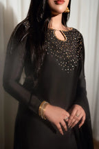 CHAMPAGNE LUXE SATIN LOUNGE SET