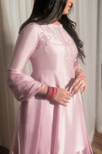 Blush Pink Peplum Set