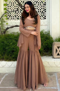 Indo-Western Jacket Style Gharara