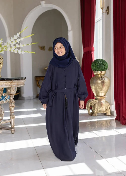 Blue Abaya Kids Sets