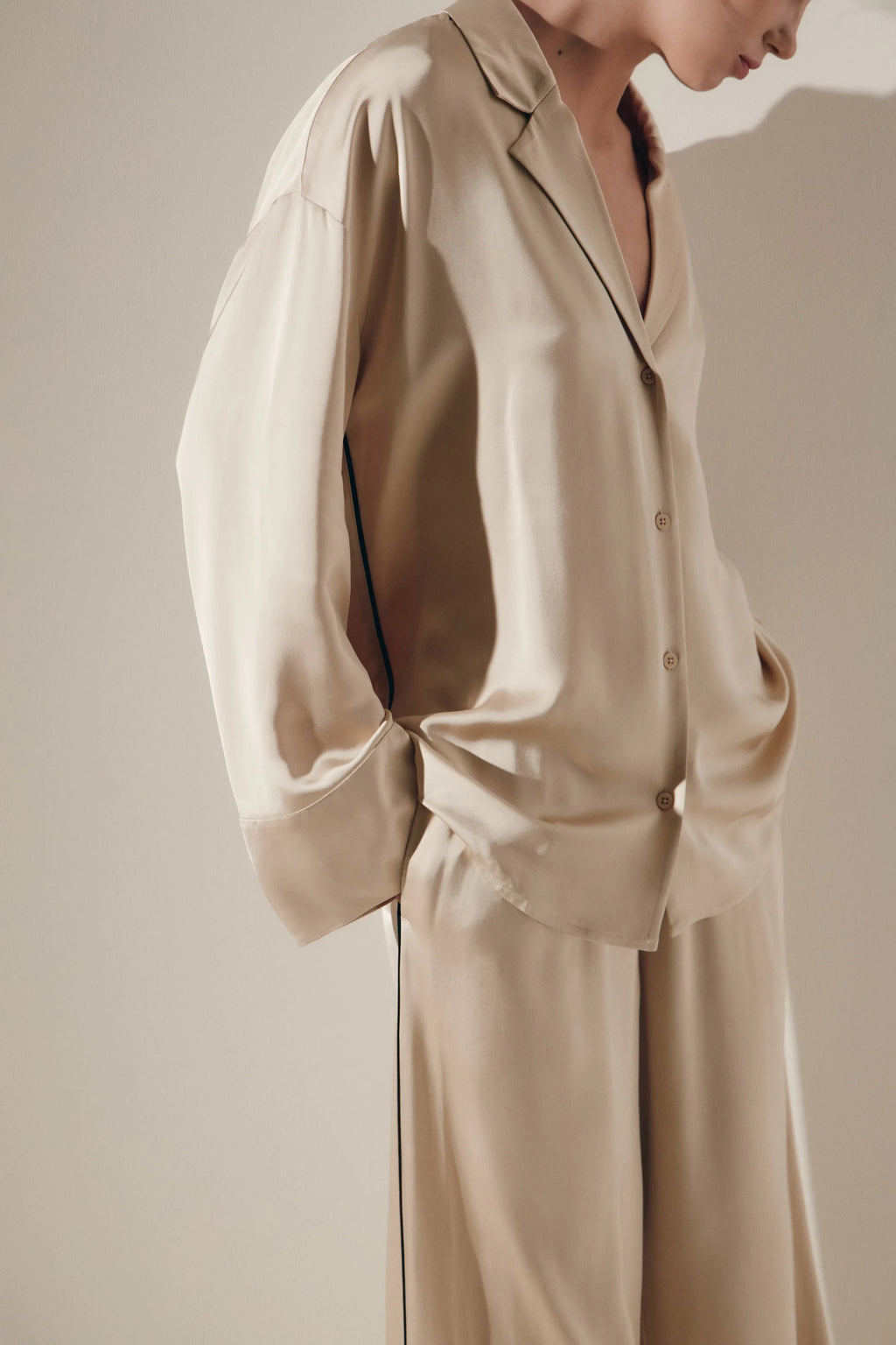 Premium Silk Satin Pajama Set