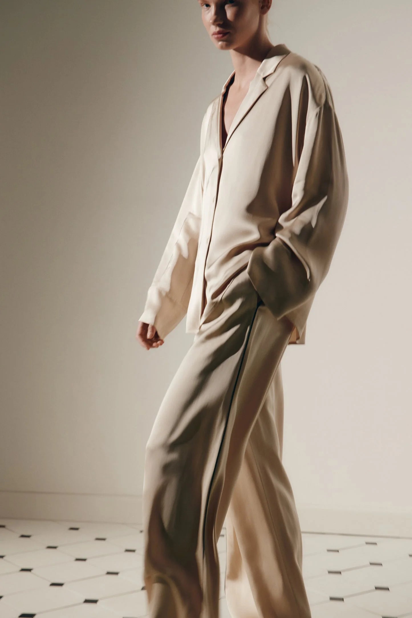 Premium Silk Satin Pajama Set