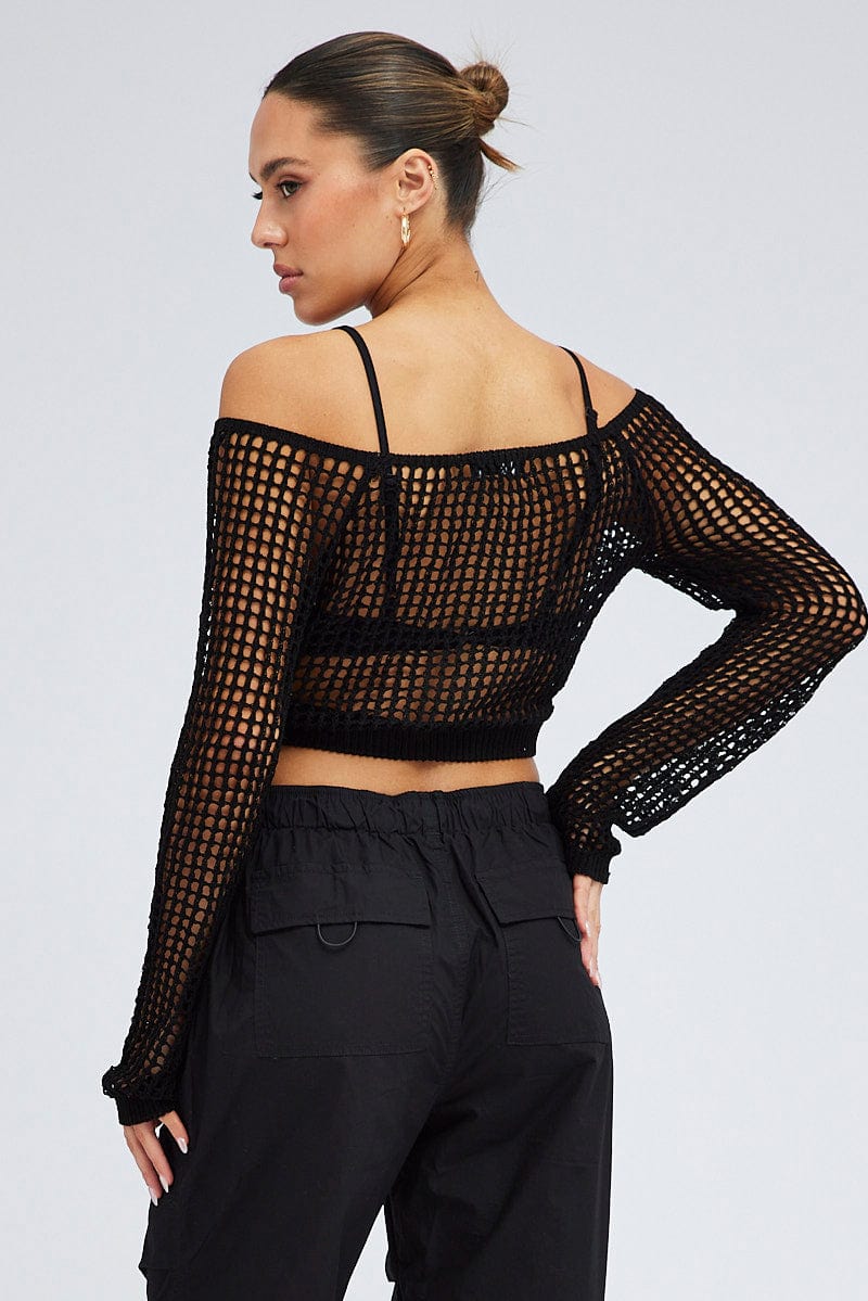 Weave Knit Crop Top