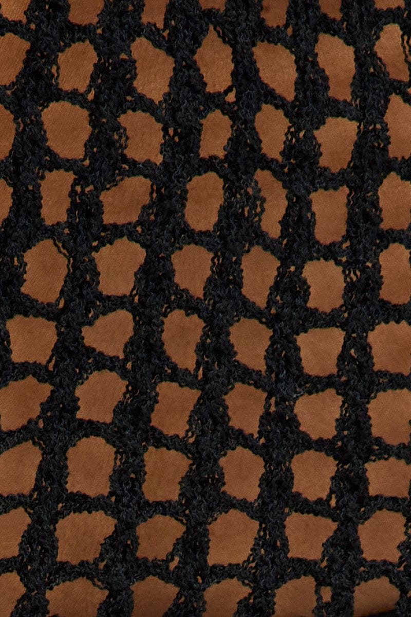 Weave Knit Crop Top
