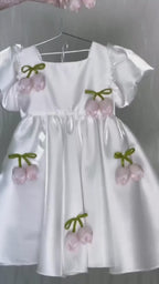 Silk Tulip Flower Dress
